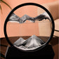 Flowing Sand Hourglass Art Picture Lamp - Sand Painting Liquid Motion Decor 3D Sandscape